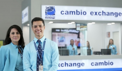 Global Exchange extends currency services at Brasilia and Natal airports