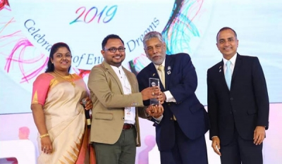 CSE Anuradhapura Branch Manager Tharaka Amarasena recognized by Toastmasters International