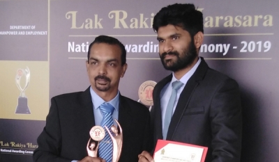 Crysbro claims Lak Rekiya Harasara Award