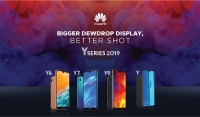 Huawei Y series 2019 features a super large battery and AI Camera