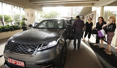 Jaguar Land Rover Official Vehicle Partner of Nigella Lawson in Sri Lanka ( 14 Photos )