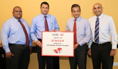 HSBC in exclusive tie up with SINGER for the festive season