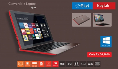 E-tel innovates again with new Microsoft and Intel® powered KeyTab