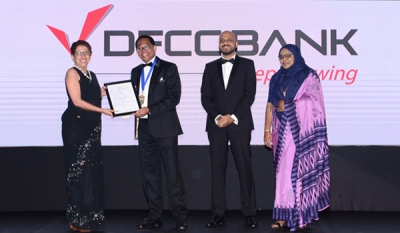 DFCC Bank wins Top Employer award at CIMA annual conference