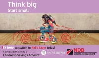 Think big, start small with NDB Wealth Kid&#039;s Saver plans