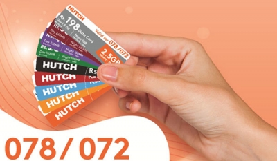 Hutch debuts ‘Common Card’ powering easy Prepaid Top-Ups for Hutch 078/072 Customers