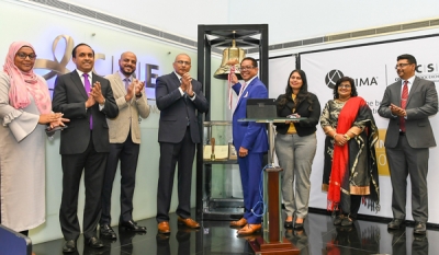 CIMA President Rings Market Opening Bell to Celebrate Centenary Year
