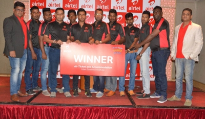 Airtels’ ‘recharge and win’ announces winners