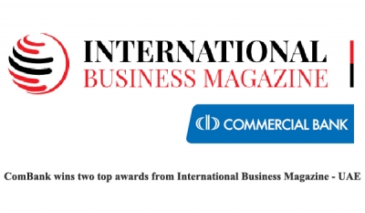 ComBank wins two top awards from International Business Magazine - UAE